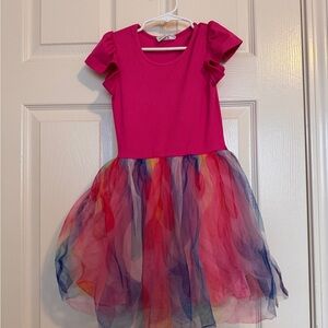 Deux Par Deux Paparazzi Girls Shimmer Dress